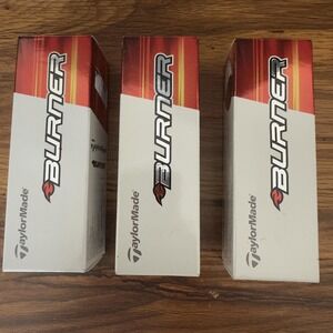 TaylorMade Burner Golf Balls 3 Sleeves New Long Distance Soft Cover‎ BASF